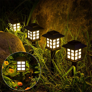 LED Solar Pathway Lights Lawn Lamp Outdoor Solar Lamp Decoration for Garden/Yard/Landscape/Patio/Driveway/Walkway Lighting