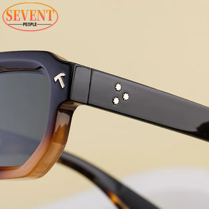 Polarized Square Sunglasses Men 2024 Luxury Brand Designer New Fashion Rectangle Sun Glasses For Women Driving Shades Eyewear