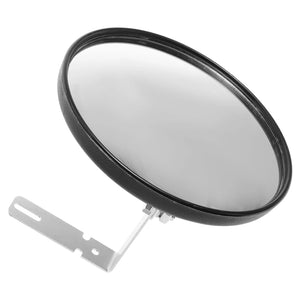 Safety Mirror Indoor Convex Garage Wide-angle Lens Driveway Metal Outdoor Traffic