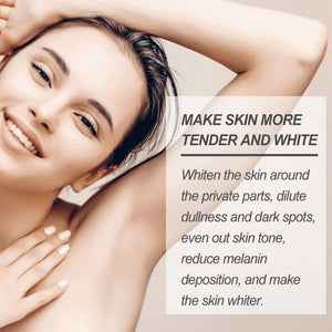 Underarm Whitening Cream Remove Dark Spot Armpit Knee Elbow Brightening Moisturizing Fade Melanin Dullness Snow Bleach Cream 50g