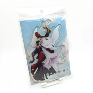 Anime Heavenly God Blesses The People Tian Guan Ci Fu Xie Lian Hua Cheng Acrylic Stand Model Cartoon Figures Keychain Fans Gifts