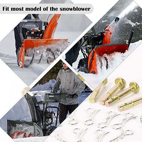 YUNVI 20 Sets Shear Pins and Cotters Pins,Replacement Shear Pins for S ...